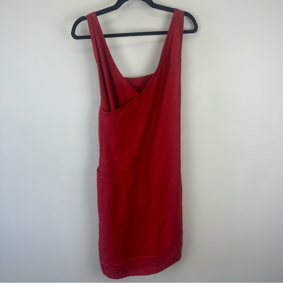 SOST South Street Linen Pinnie Apron Dress - Picture 2 of 12